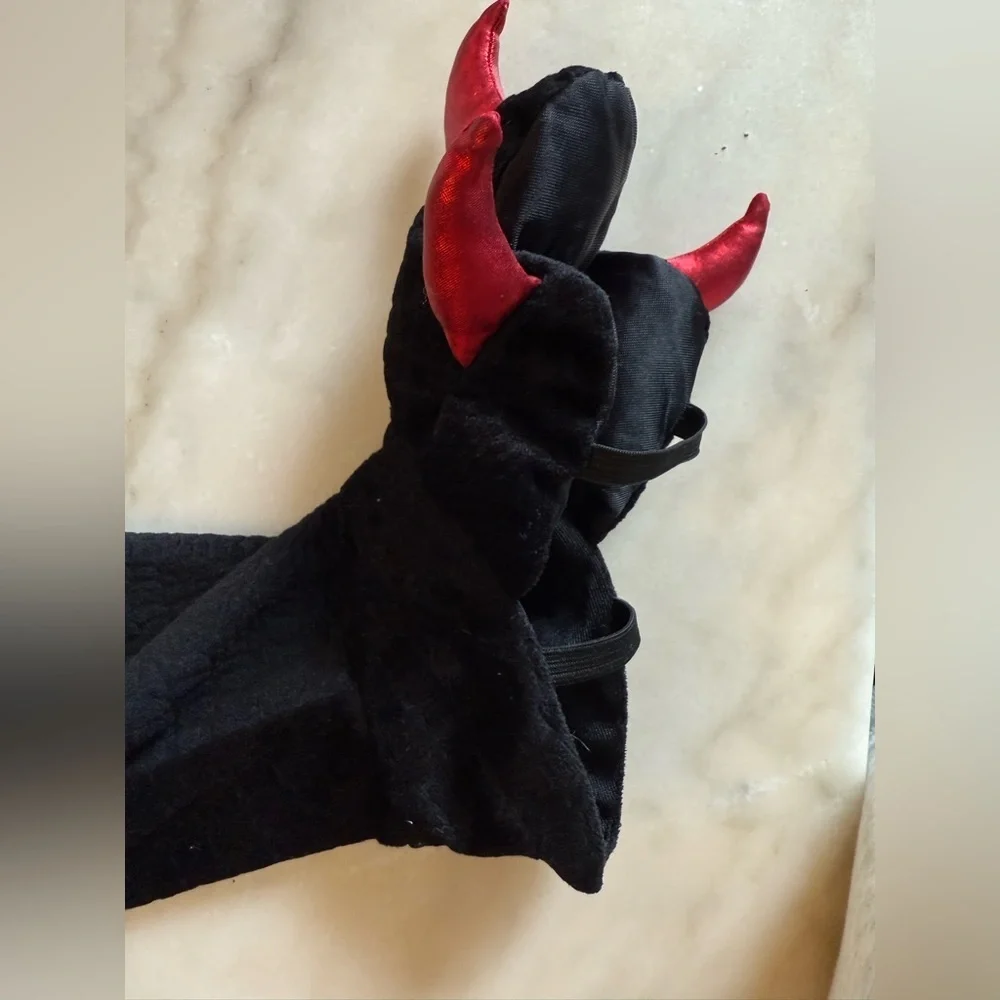Dream Play Imagine Black and Red Dragon Costume Toddler 3T Halloween